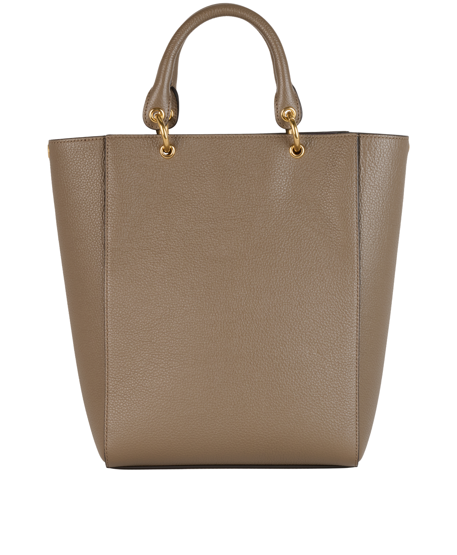 Small Maple Tote, &pound;275, Handbags, Taupe, Leather, Back view